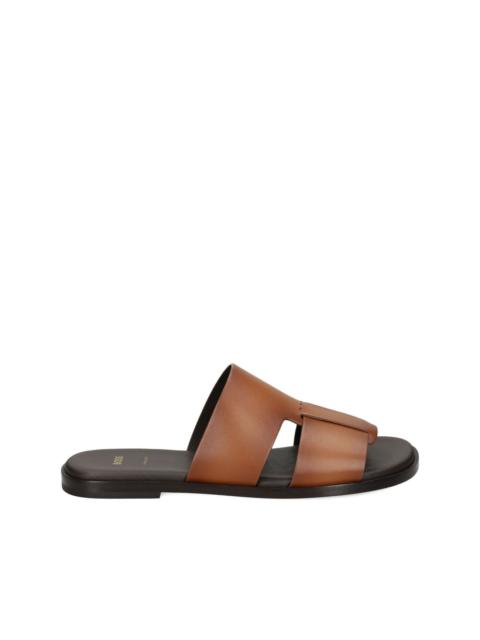 BOSS woven flat sandals