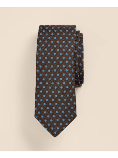Brooks Brothers Wool-Blend Dot Tie
