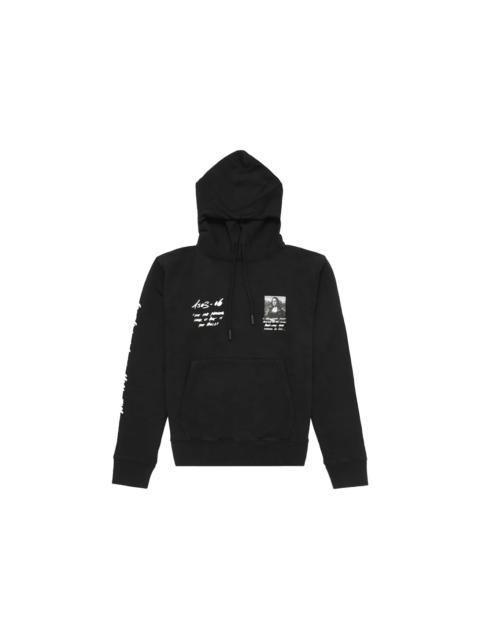Off-White OFF-WHITE Monalisa Graphic Print Hoodie Black/White