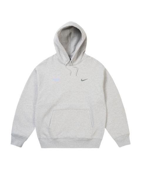 PALACE PALACE NIKE FONT SWOOSH HOOD GREY MARL
