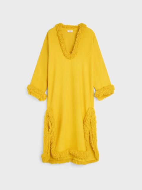 CELINE dress IN viscose and wool natté