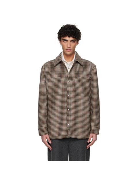 A.P.C. Brown Tweed Overshirt