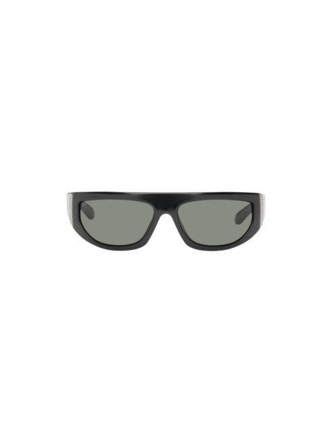 GUCCI Black Wrapped Sunglasses