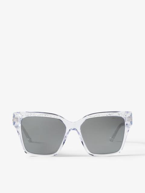 Giava
Crystal Glitter Square Sunglasses