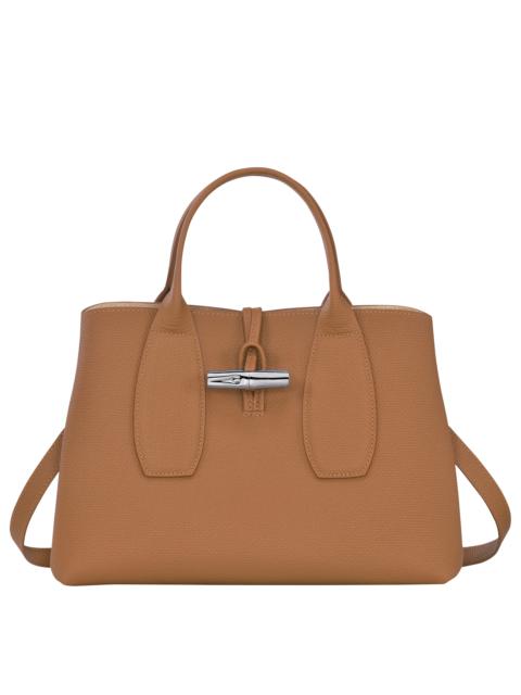 Longchamp Roseau M Handbag Natural - Leather