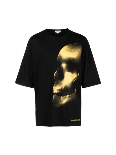 Alexander McQueen Skull-print cotton T-shirt