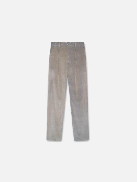 The Elder Statesman WALE CORD PLEATED TROUSER
