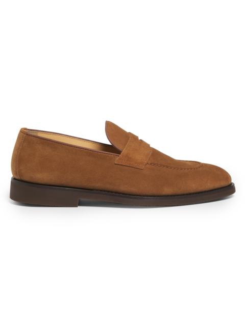 Brunello Cucinelli Men's Leather Loafers - Tan