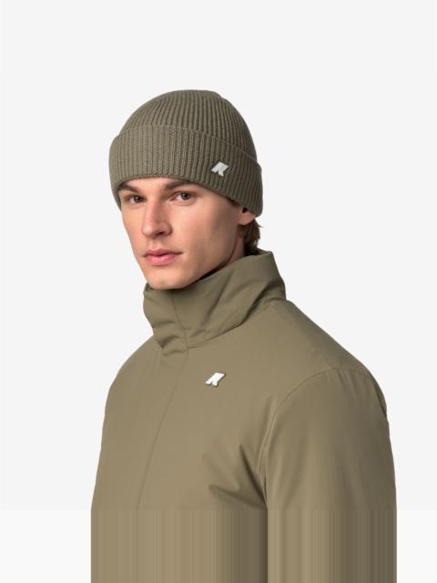 K-WAY Brice Cardigan Stitch Wool Hat