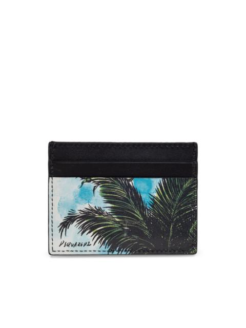 DSQUARED2 palm-print card holder