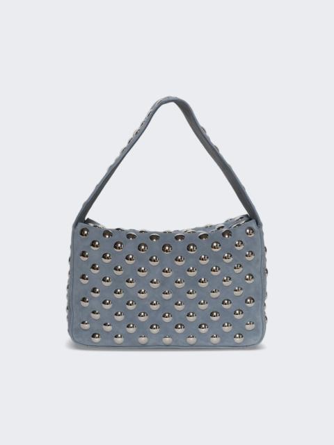 KHAITE Elena Shoulder Bag With Silver Studs Lead