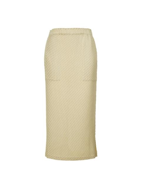 ISSEY MIYAKE SLEEK PLEATS SKIRT