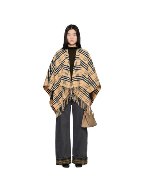 Burberry 체크 캡