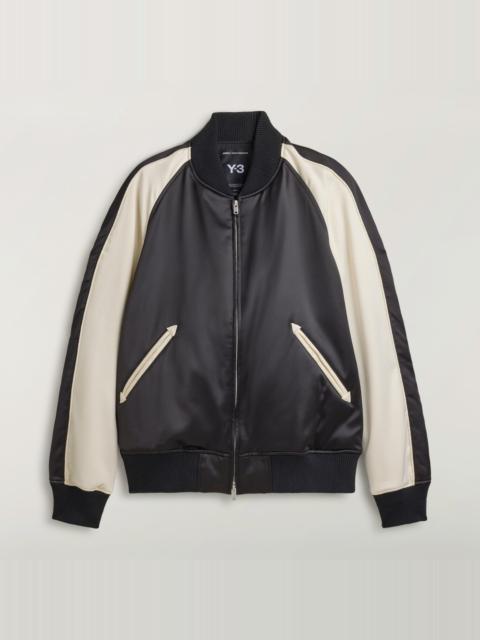 Y-3 Y-3 LIQUID LOGO SATIN SOUVENIR JACKET