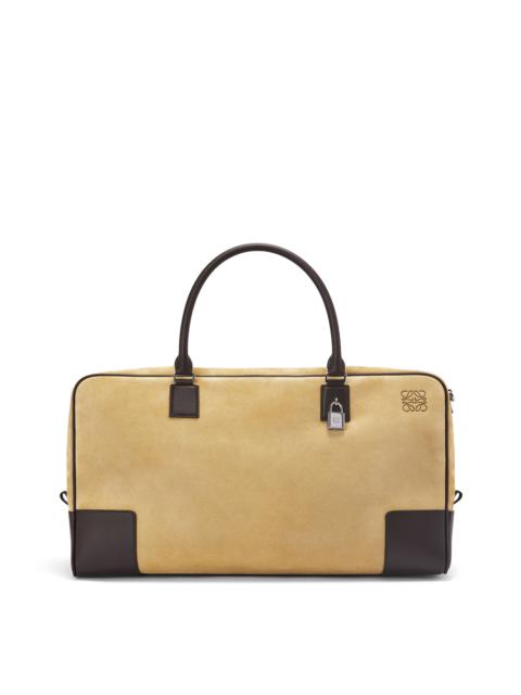 Loewe Amazona 44 bag in suede and calfskin