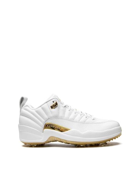 Jordan Air Jordan 12 Golf NRG M22 "Masters Pack - White Metallic" sneakers