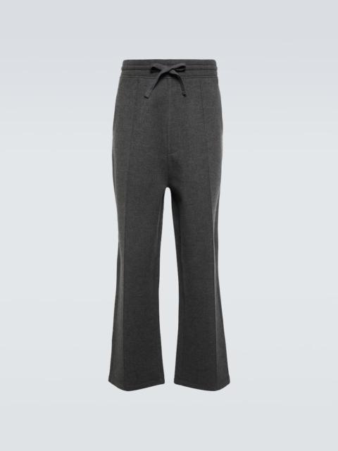 AMI Paris Wide-leg sweatpants