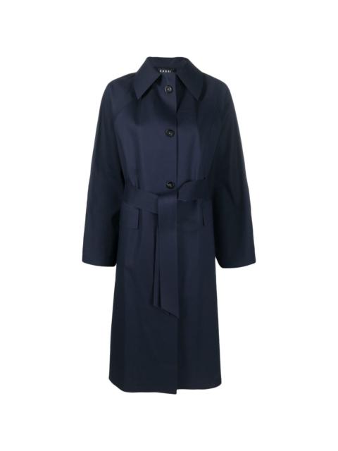 KASSL Editions tied-waist trench coat