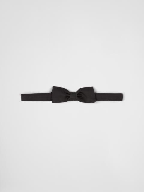 Prada Satin bow-tie