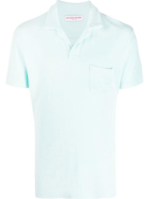 ORLEBAR BROWN Terry short-sleeve polo shirt