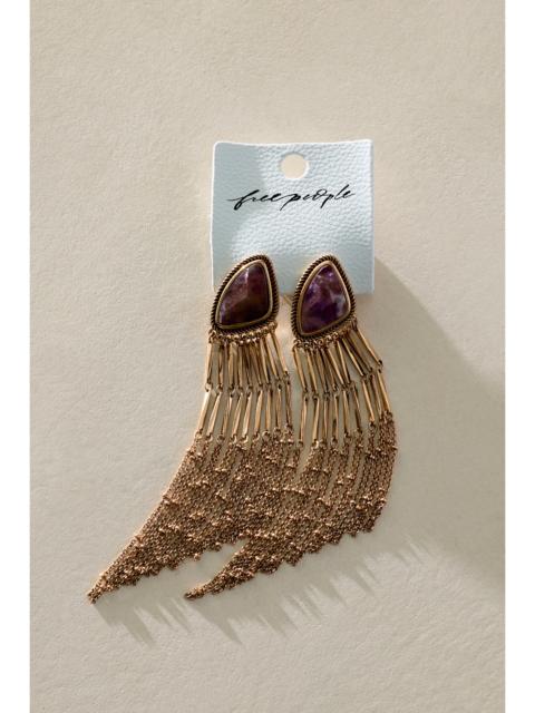 FREE PEOPLE Talk Sweet Fringe Dangles
