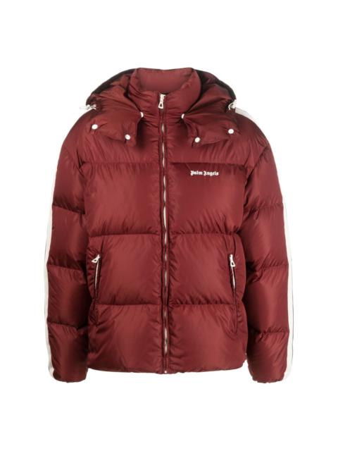 Palm Angels logo-print padded jacket