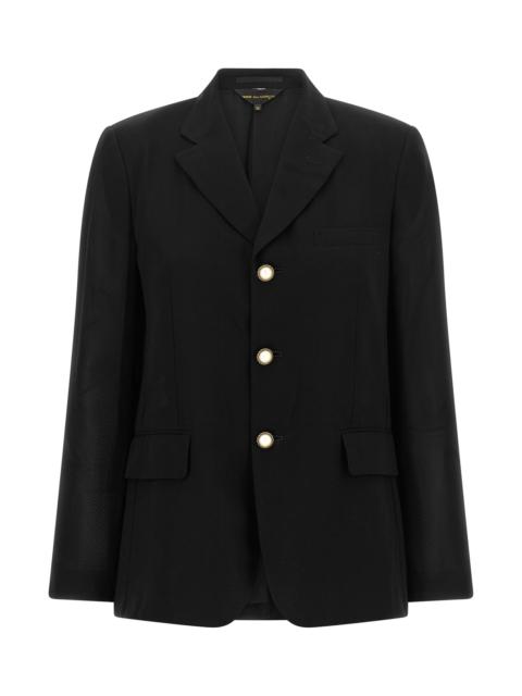 Comme Des Garçons Jewel Buttons Blazer