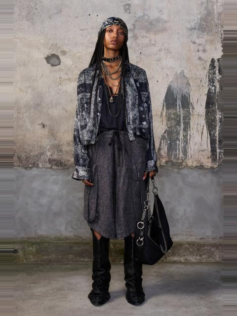 R13 JUMBO SHORT WITH OVERSIZED CARGO POCKET