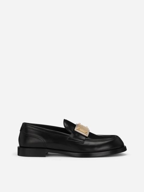 Dolce & Gabbana Brushed calfskin loafers