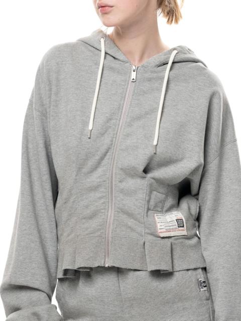 Maison MIHARAYASUHIRO Waist Tucked Zip up Hoodie