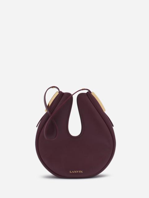 Lanvin HOBO CYMBAL LEATHER BAG