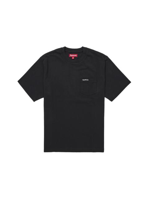 Supreme Supreme S/S Pocket Tee (FW25) Black