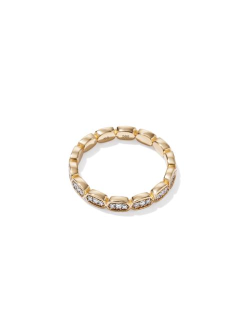 KENDRA SCOTT 0.21 ct Marisa 14k Yellow Gold Stackable Band Ring