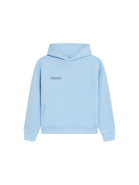 PANGAIA Mens 365 Midweight Hoodie - Dewdrop Blue