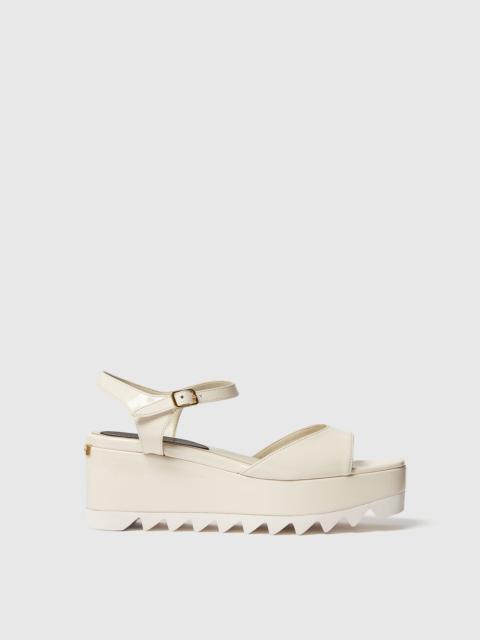 Stella McCartney Elyse Patent Platform Sandals