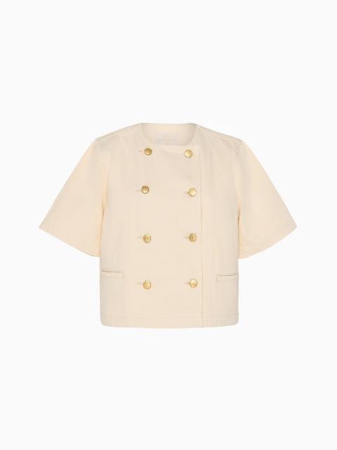 ULLA JOHNSON The Serge Short Sleeve Jacket