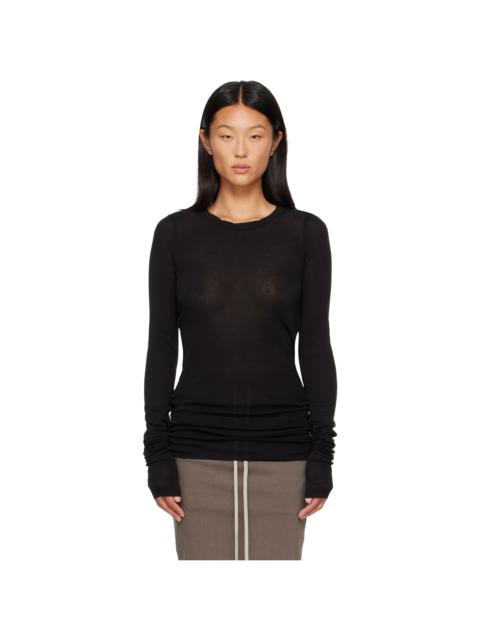 Rick Owens DRKSHDW Black Tower Basic LS T-shirt