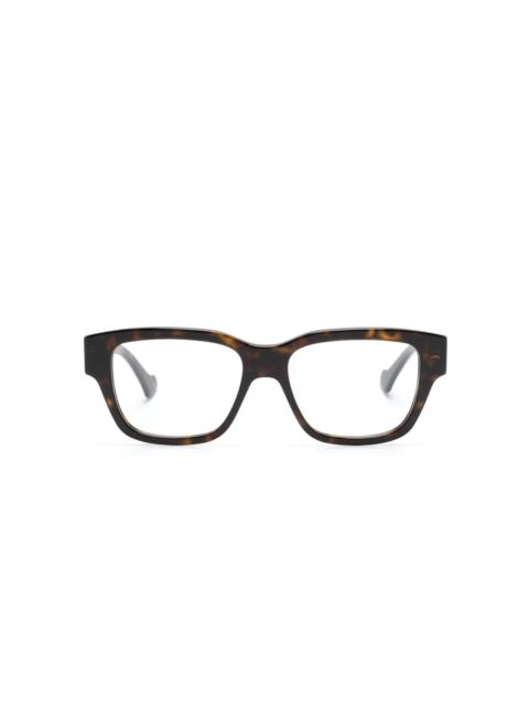 GUCCI rectangle-frame glasses