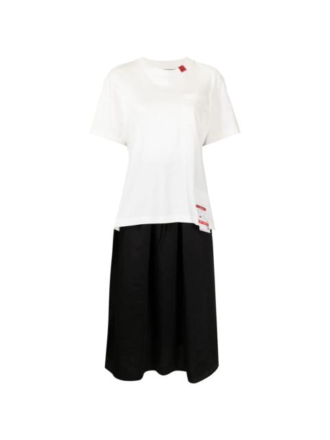 Maison MIHARAYASUHIRO T-shirt layered dress