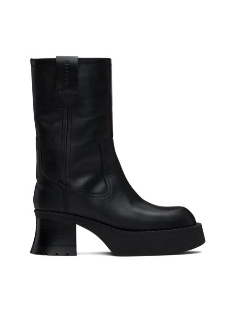 Black Annegret Boots