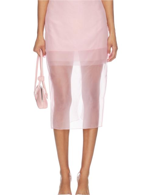 Monse Organza Pencil Skirt