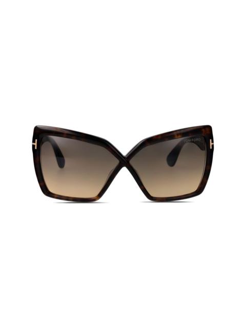 TOM FORD cat-eye frame sunglasses