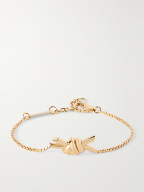 Bottega Veneta Gold-plated Silver Bracelet