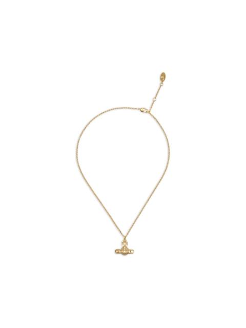 Vivienne Westwood Kitty crystal-pendant necklace