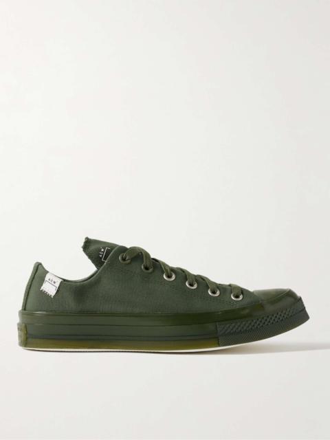 Converse +  A-COLD-WALL* Chuck 70 Waxed-Canvas Sneakers