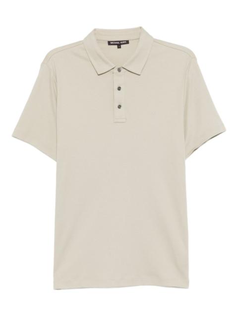 MICHAEL KORS logo-embroidered polo shirt