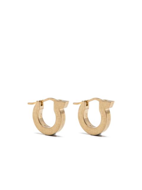 FERRAGAMO Gancini hoop earrings