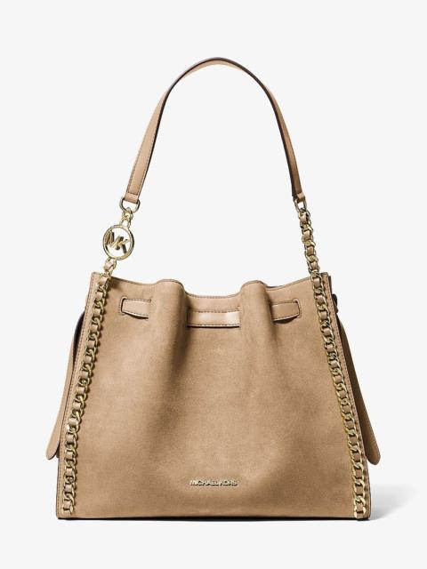 MICHAEL KORS Mina Large Chain Shoulder Bag