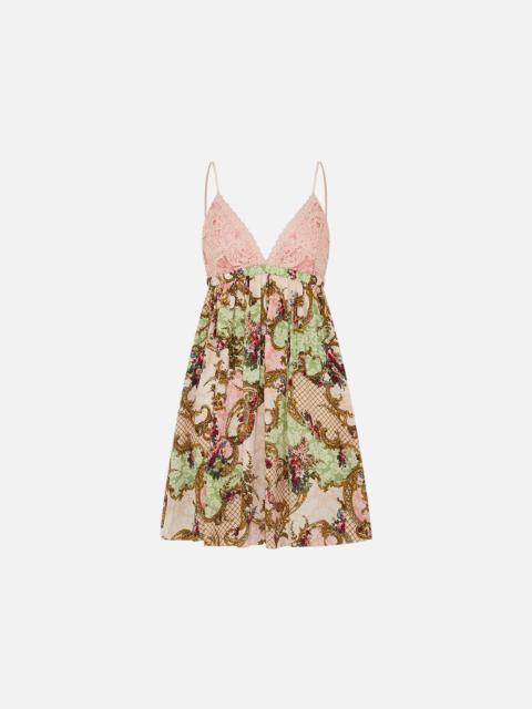 CAMILLA BRALETTE DETAIL SHORT DRESS