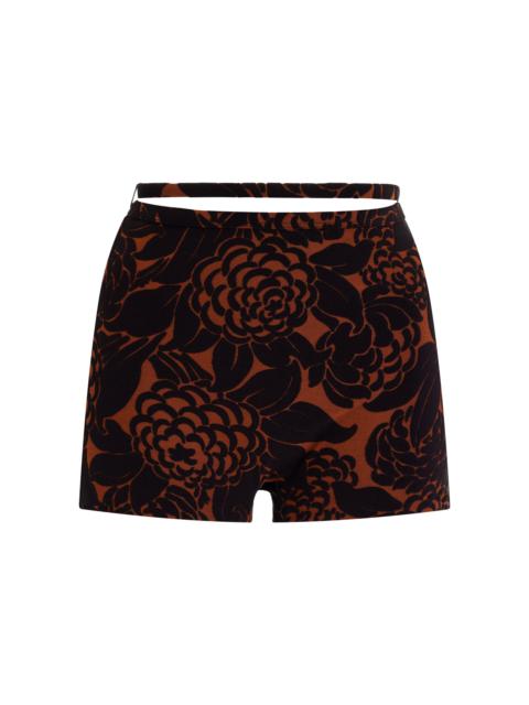 SIR. Dawn Printed Swim Shorts black